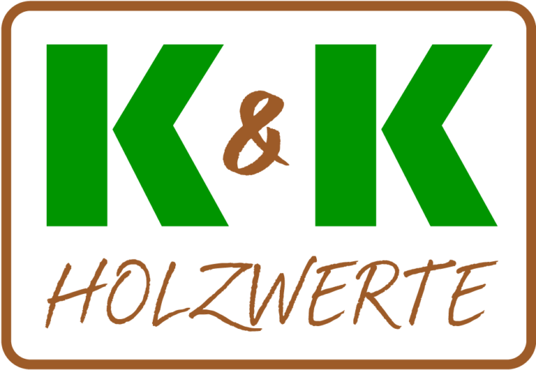 K&K Holzwerte Logo mit Rahmen